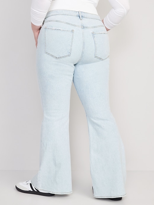 Image number 8 showing, Mid-Rise Super-Flare Jeans