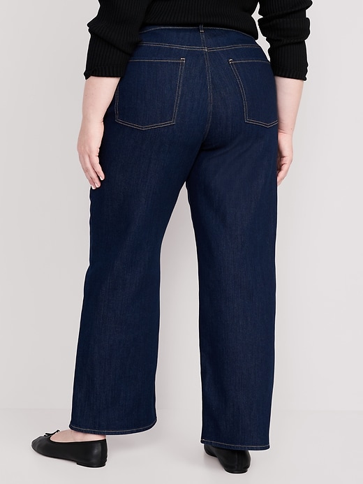 Image number 8 showing, High-Waisted Wow Wide-Leg Jeans
