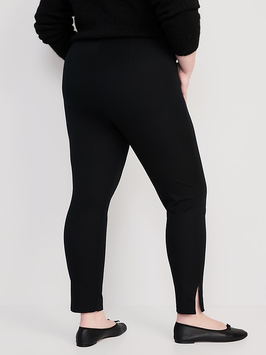 Image number 8 showing, High-Waisted Pull-On Pixie Skinny Ankle Pants