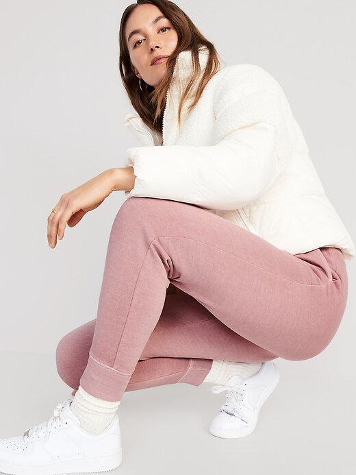 Image number 3 showing, Mid-Rise Vintage Street Jogger Sweatpants for Women
