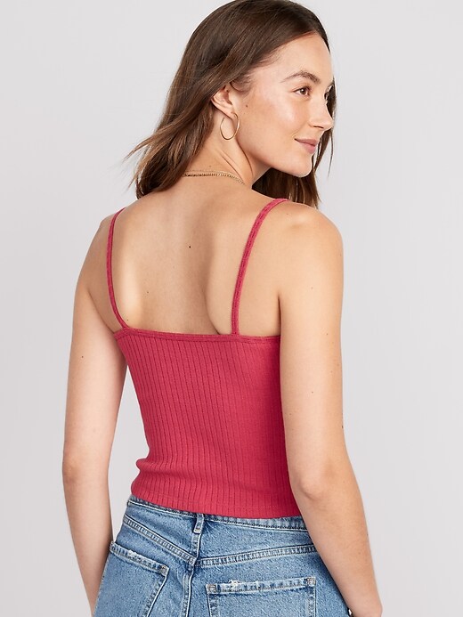 Rib-Knit V-Neck Matching Sweater Tank Top for Women | Old Navy