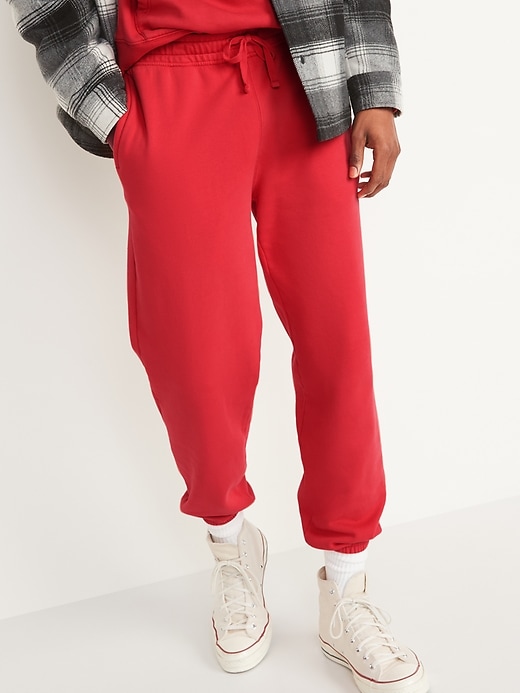 View large product image 1 of 3. Garment-Dyed Loose Sweatpants