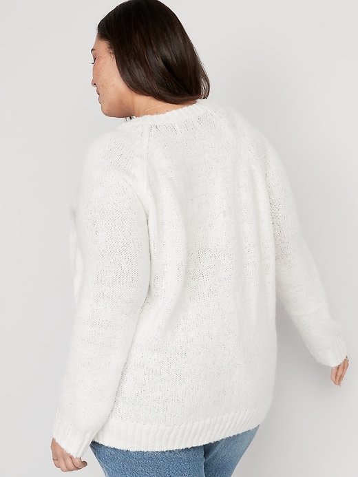 Image number 8 showing, Cozy Shaker-Stitch Pullover Sweater for Women