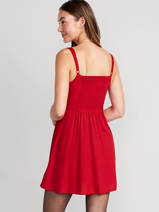 Fit & Flare Smocked Mini Cami Dress | Old Navy