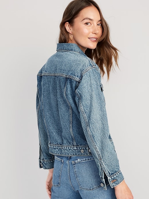 Image number 2 showing, Classic Jean Jacket for Women