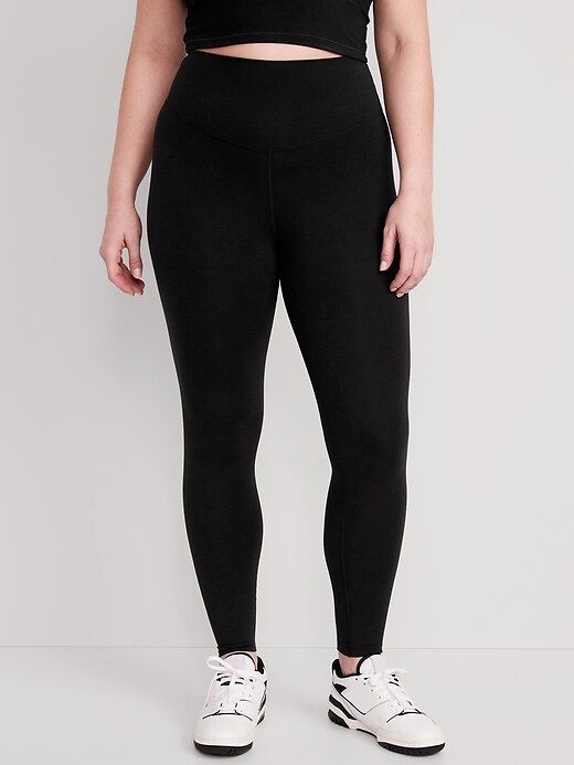 Image number 2 showing, High-Waisted PowerChill Cropped Hidden-Pocket Leggings 2-Pack