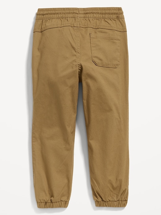 Functional-Drawstring Canvas Jogger Pants for Toddler Boys | Old Navy