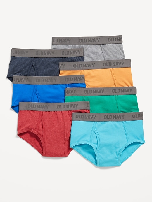 7 Pack Underwear Briefs for Boys