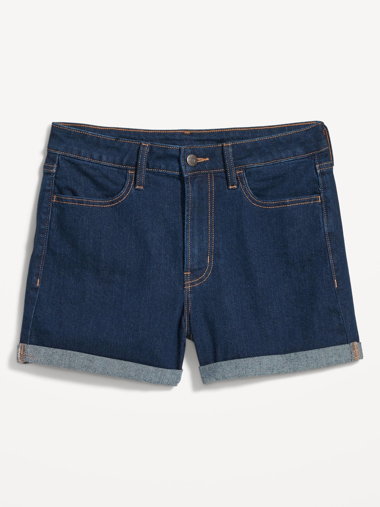 High-Waisted Wow Jean Shorts for Women -- 3-inch inseam