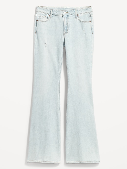 Image number 4 showing, Mid-Rise Super-Flare Jeans