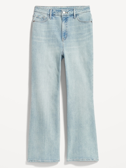 Image number 3 showing, Higher High-Waisted Cropped Flare Jeans