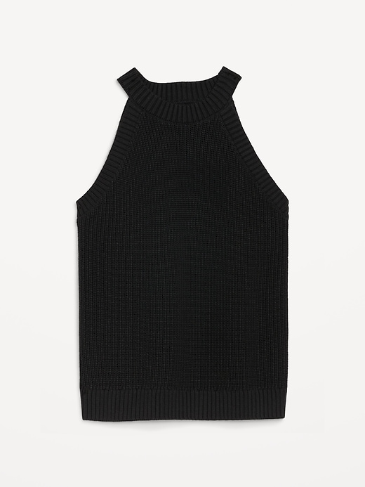 Sleeveless Cropped Shaker-Stitch Sweater for Women | Old Navy