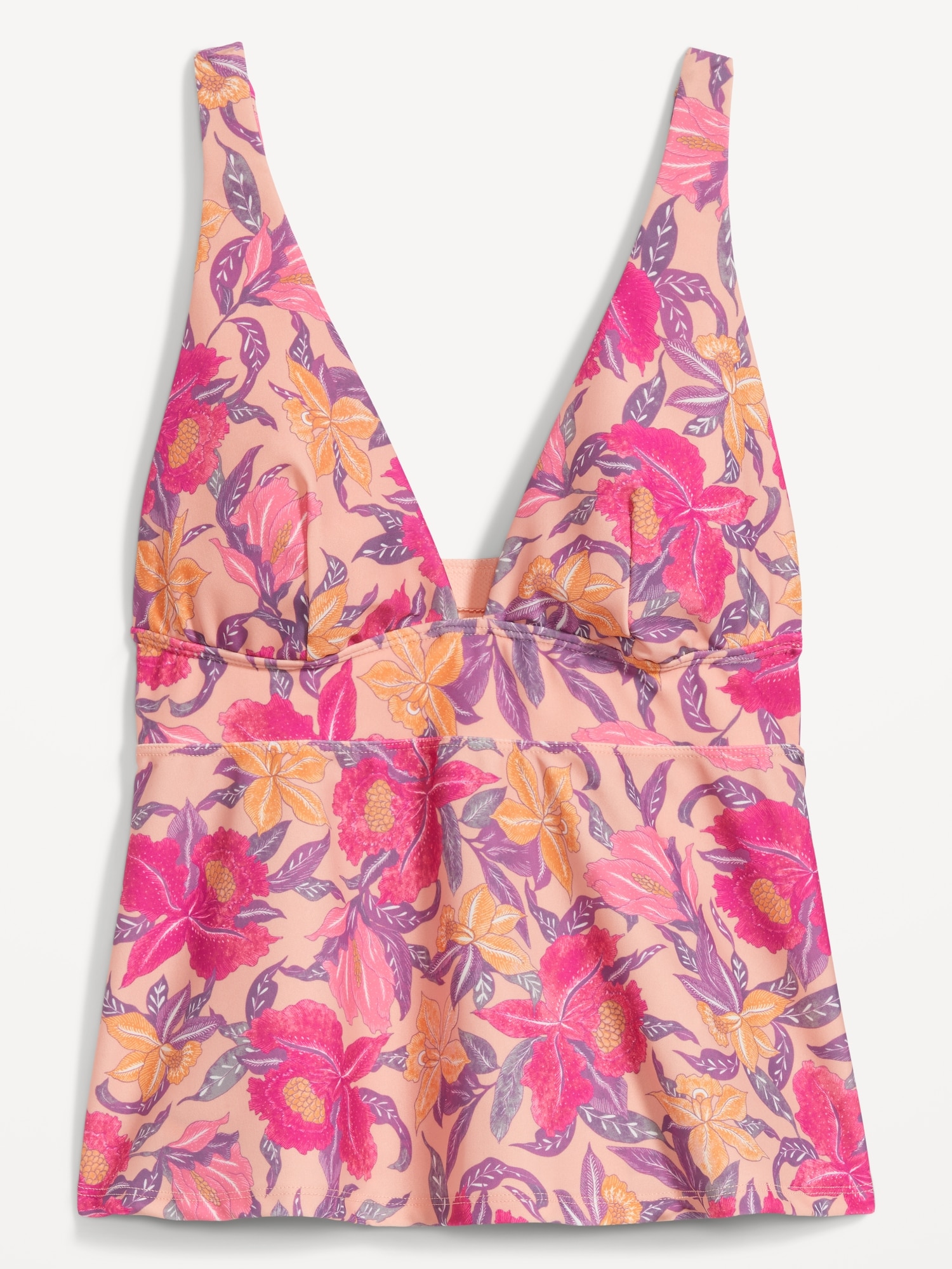 V-Neck Swing Tankini Swim Top | Old Navy