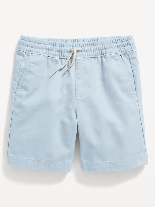 View large product image 1 of 2. Functional-Drawstring Twill Shorts for Toddler Boys