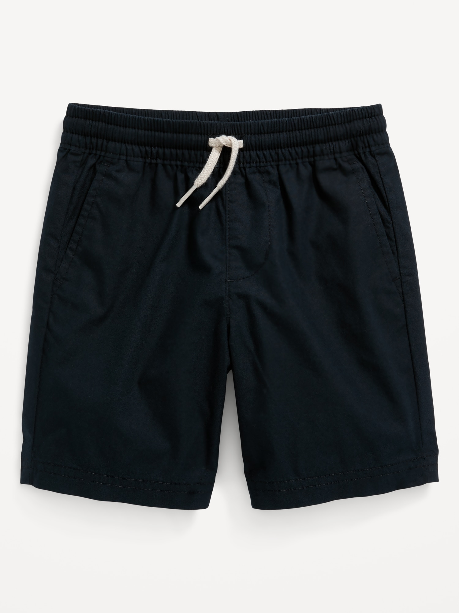 Old Navy Functional-Drawstring Poplin Shorts for Toddler Boys black. 1