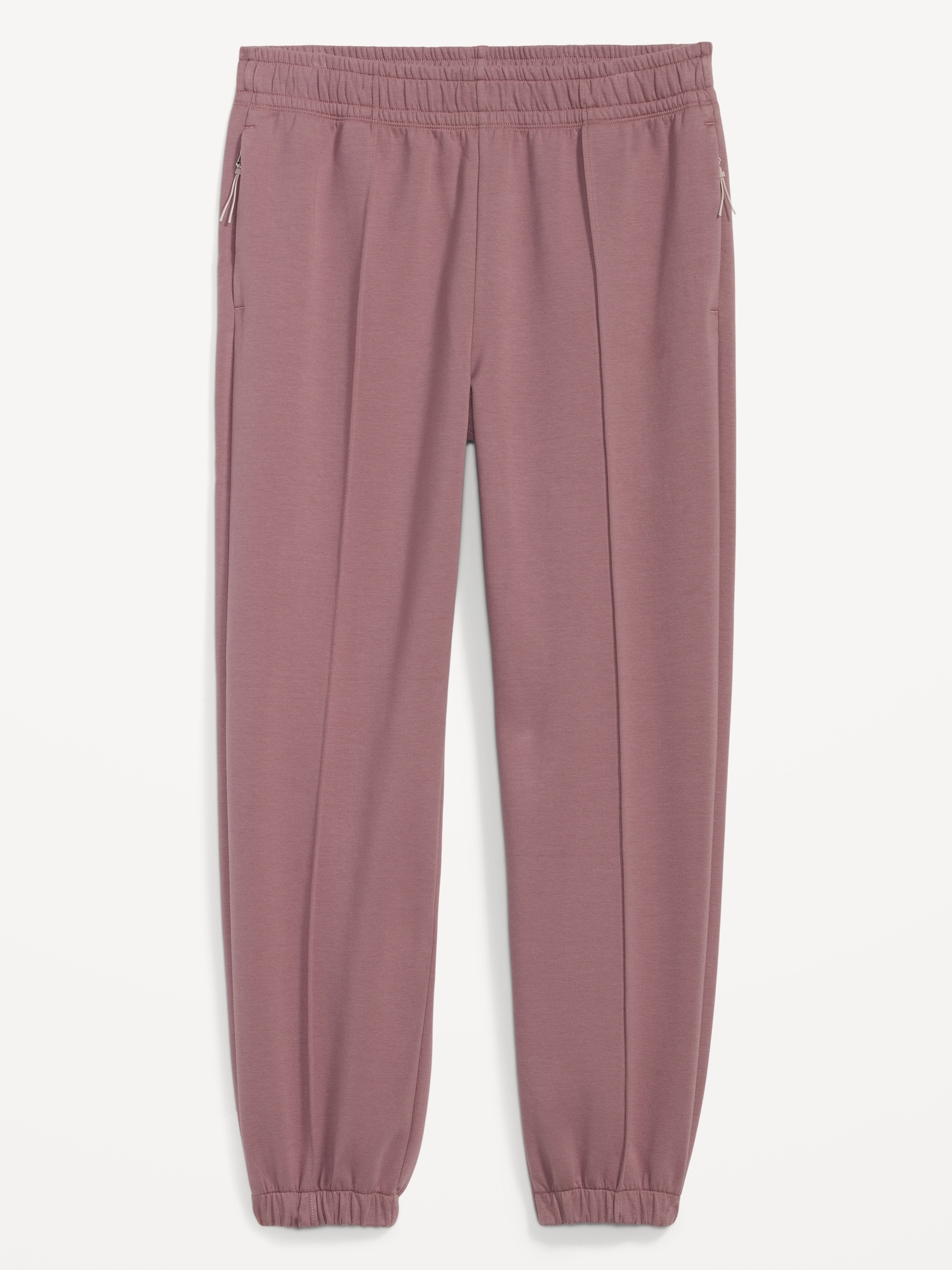 Old Navy High-Waisted Dynamic Fleece Pintucked Sweatpants for Women pink. 1