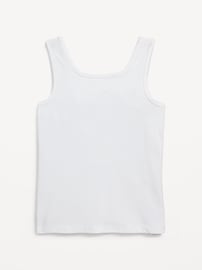 Image number 2 showing, Solid Fitted Tank Top for Girls