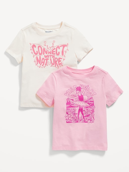 Old Navy 2-Pack Unisex Graphic T-Shirt for Toddler