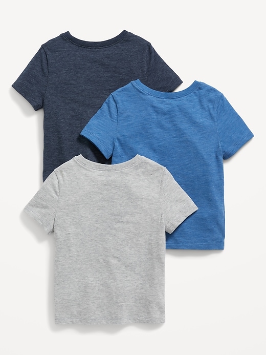 View large product image 2 of 2. Short-Sleeve T-Shirt 3-Pack for Toddler Boys