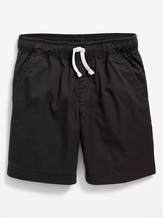 View large product image 1 of 1. Above Knee Twill Non-Stretch Jogger Shorts for Boys
