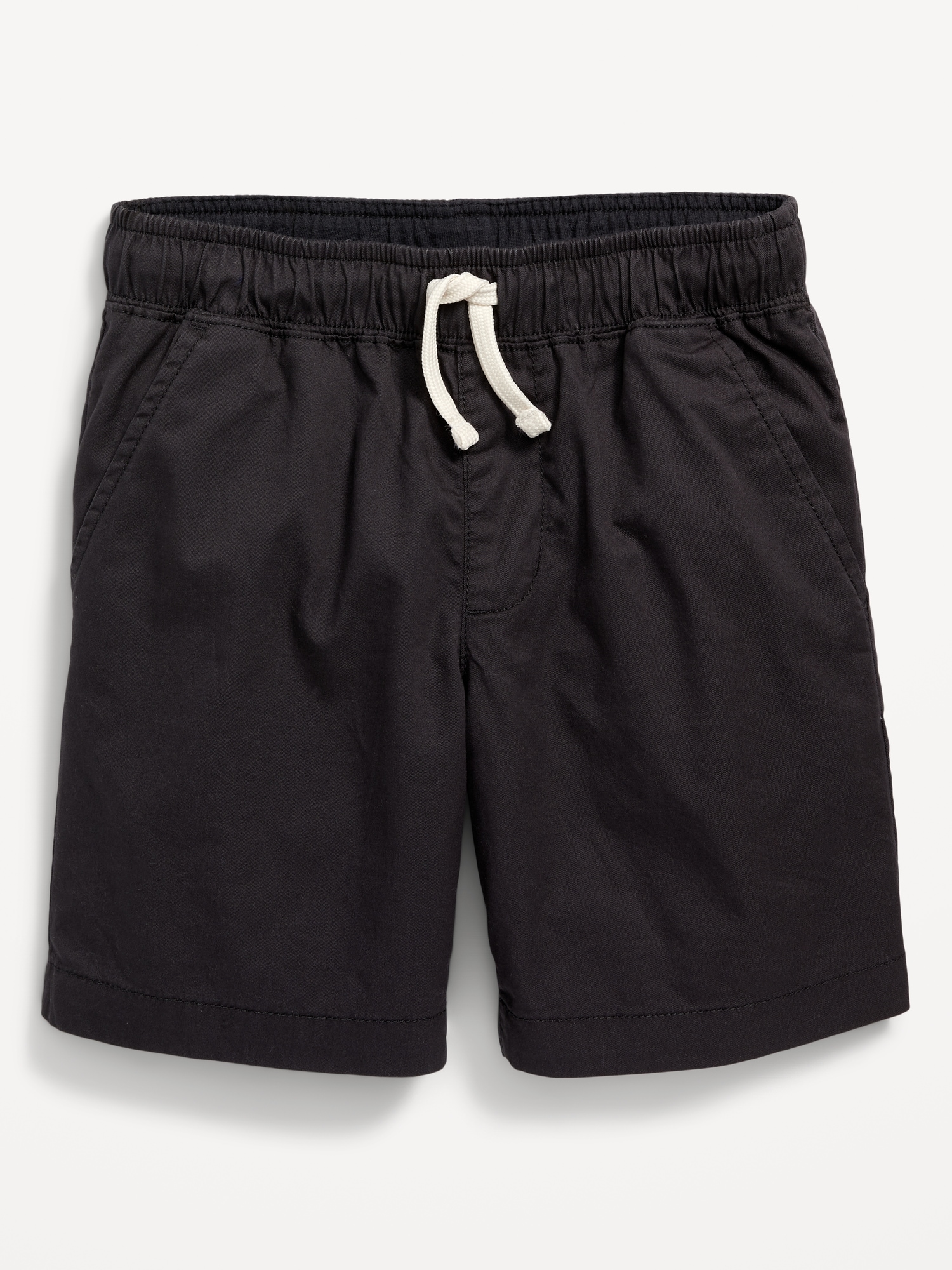 Old Navy Twill Non-Stretch Jogger Shorts for Boys (Above Knee) black. 1