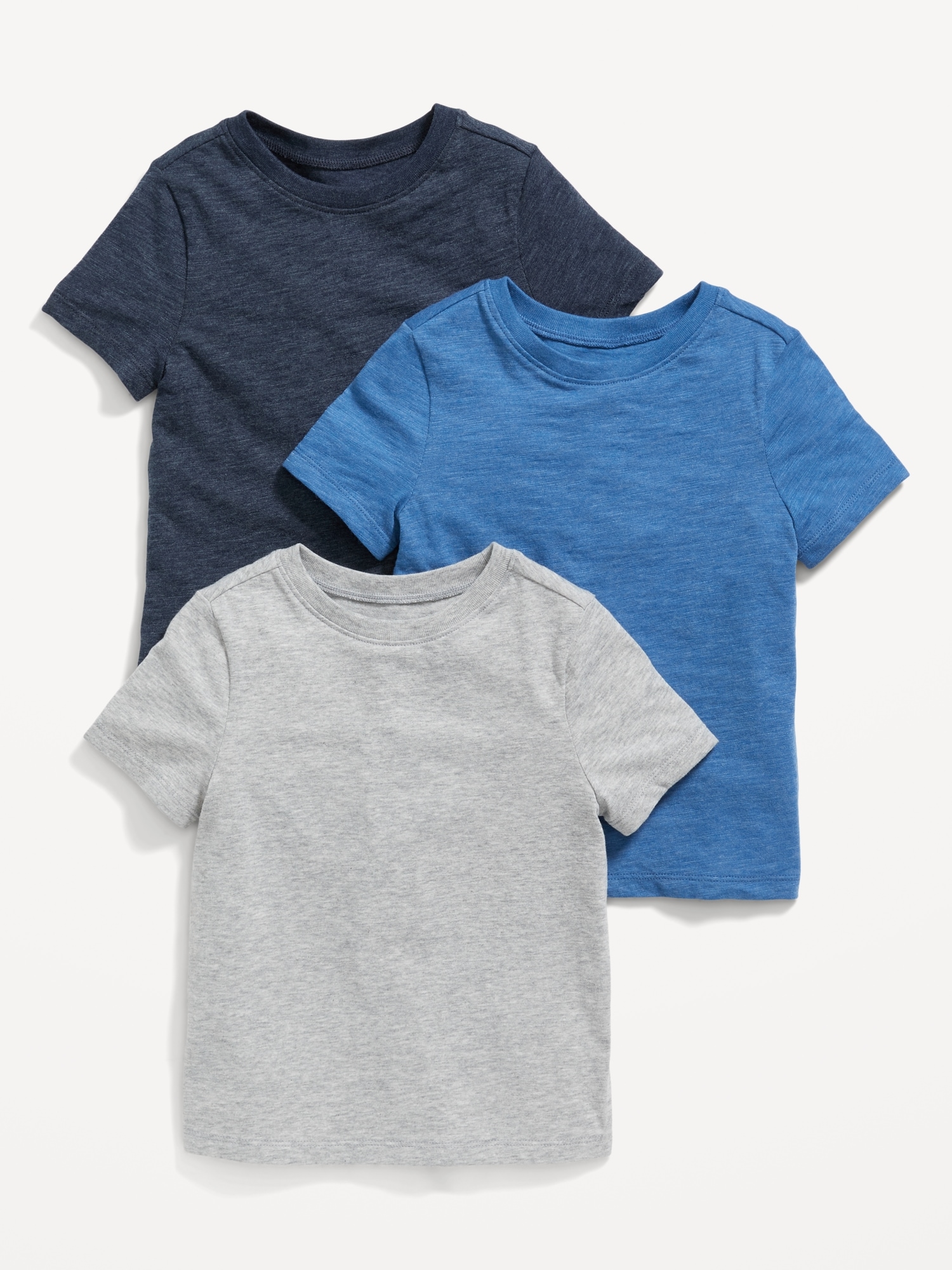 Basic T-Shirts for | Navy Old Kids