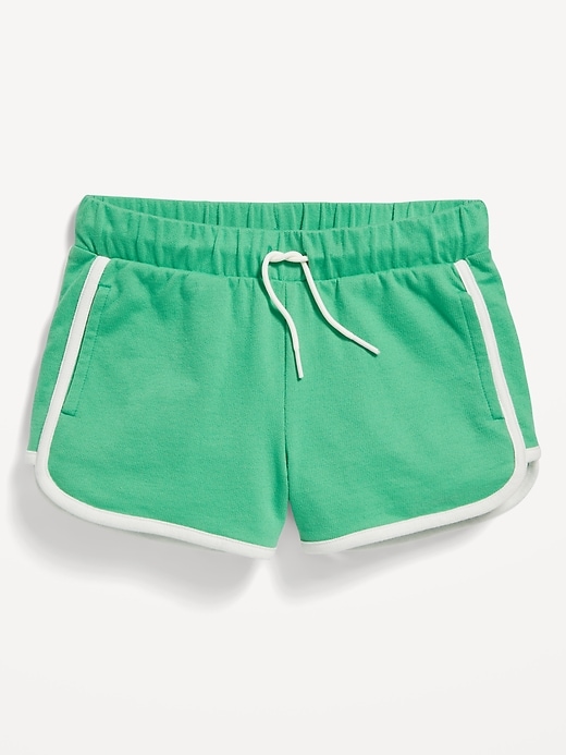 French Terry Dolphin-Hem Cheer Shorts for Girls | Old Navy