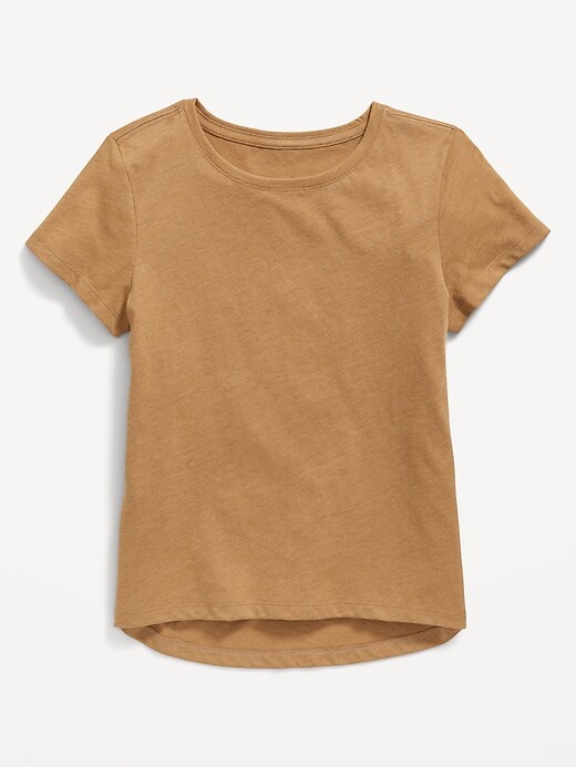 View large product image 1 of 1. Softest Solid T-Shirt for Girls