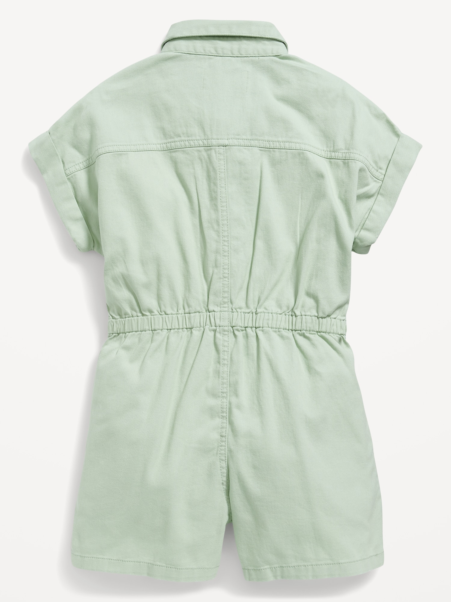 gap utility short sleeve romper