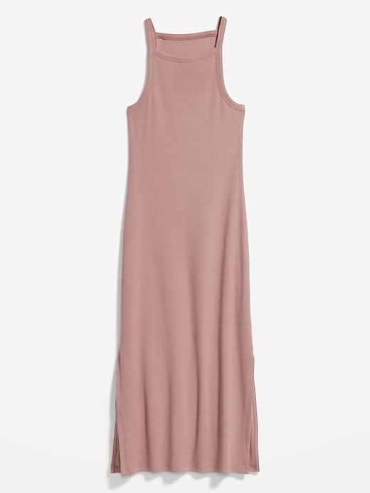 Image number 4 showing, Fitted Sleeveless Rib-Knit Midi Dress