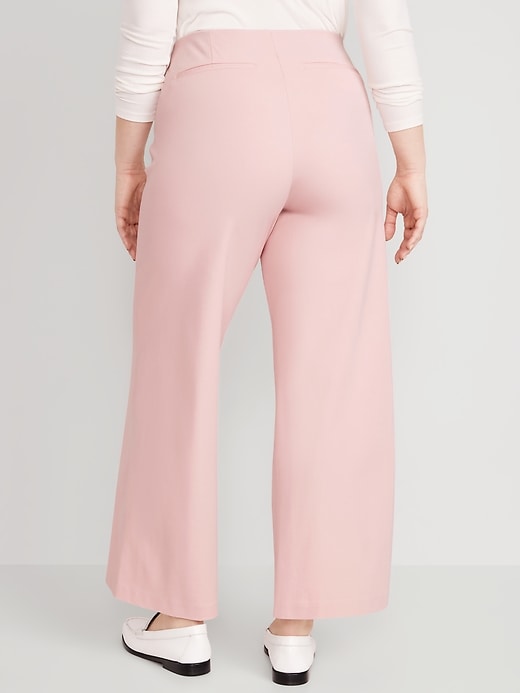 Image number 7 showing, High-Waisted Pull-On Pixie Super Wide-Leg Pants