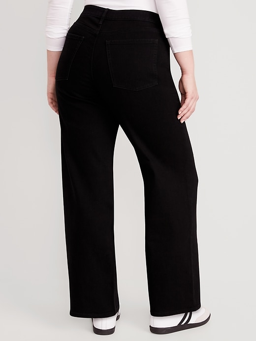 Image number 6 showing, High-Waisted Wow Wide-Leg Jeans