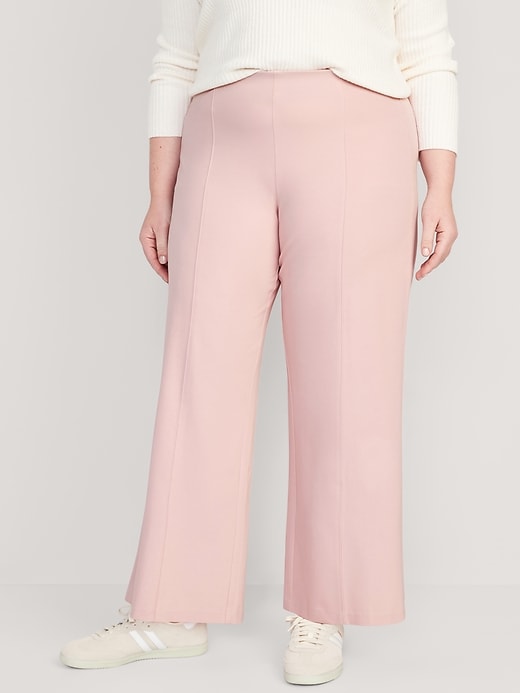 Image number 8 showing, High-Waisted Pull-On Pixie Super Wide-Leg Pants