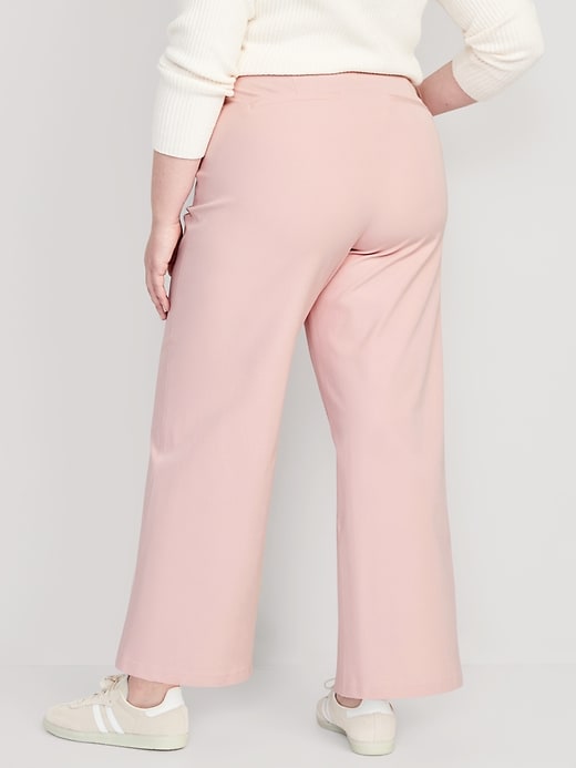 Image number 9 showing, High-Waisted Pull-On Pixie Super Wide-Leg Pants