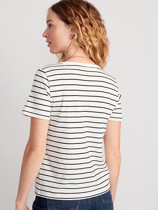 Image number 2 showing, EveryWear Striped Slub-Knit T-Shirt
