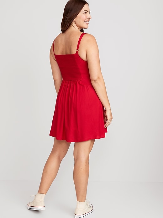 Fit & Flare Smocked Mini Cami Dress | Old Navy