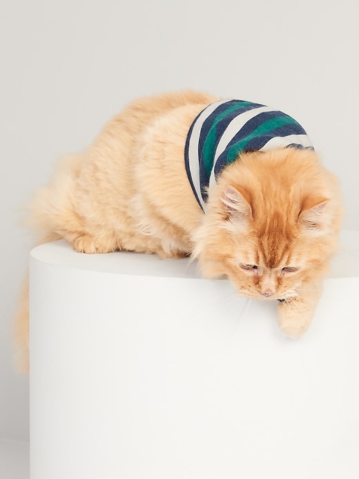 Image number 2 showing, Patterned Flannel Bandana for Pets
