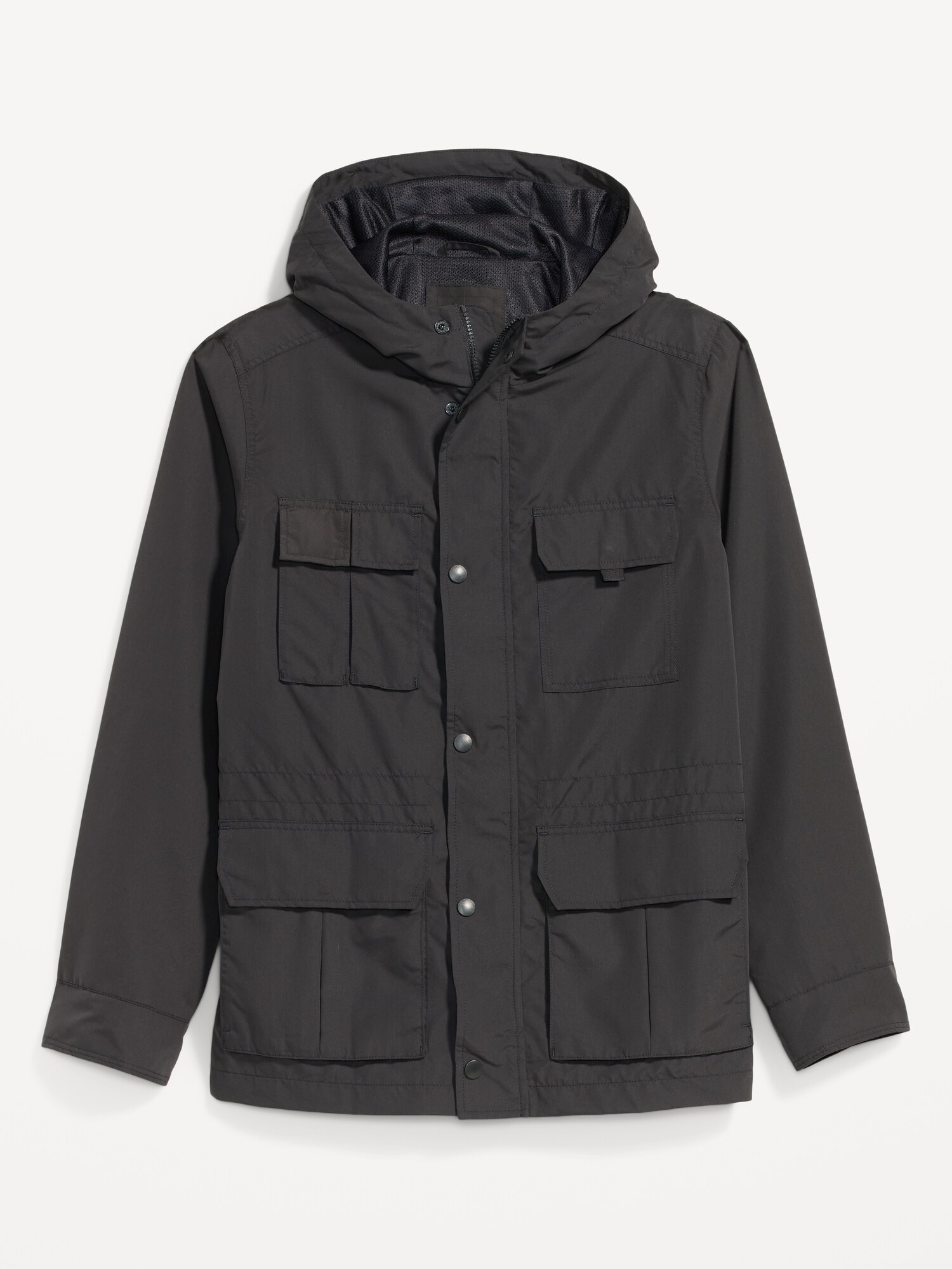 Hooded utility store parka old navy