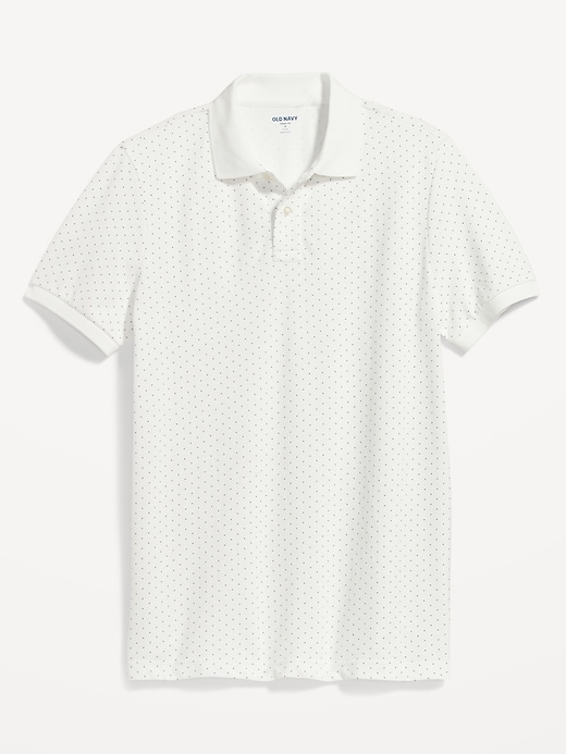 Printed Classic Fit Pique Polo | Old Navy