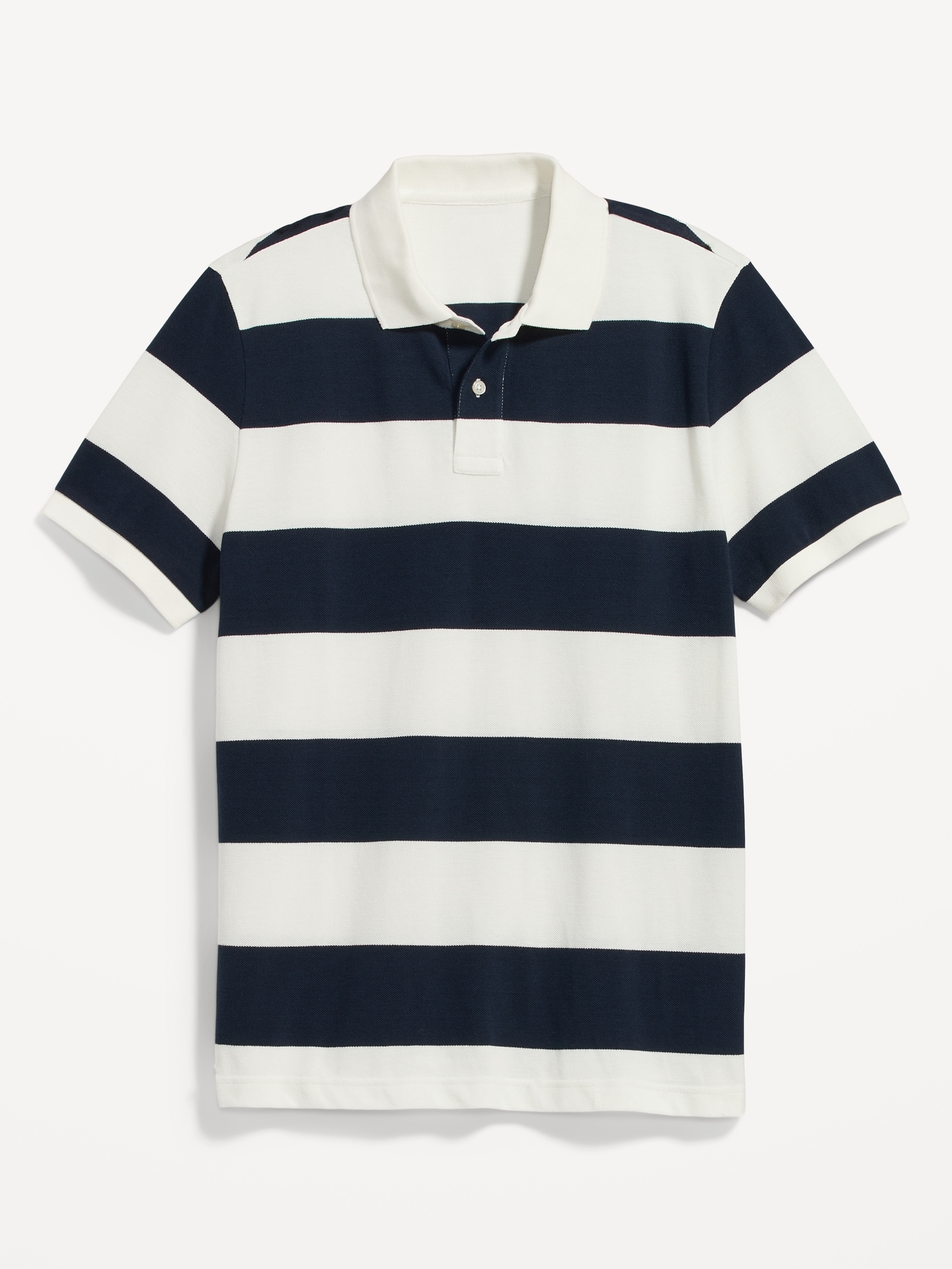 Rugby-Stripe Classic Fit Pique Polo for Men | Old Navy
