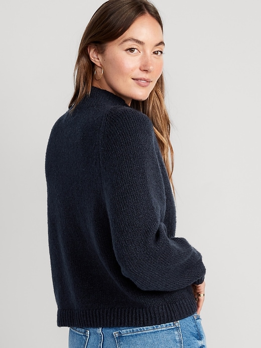 Image number 2 showing, Cozy Mock-Neck Sweater