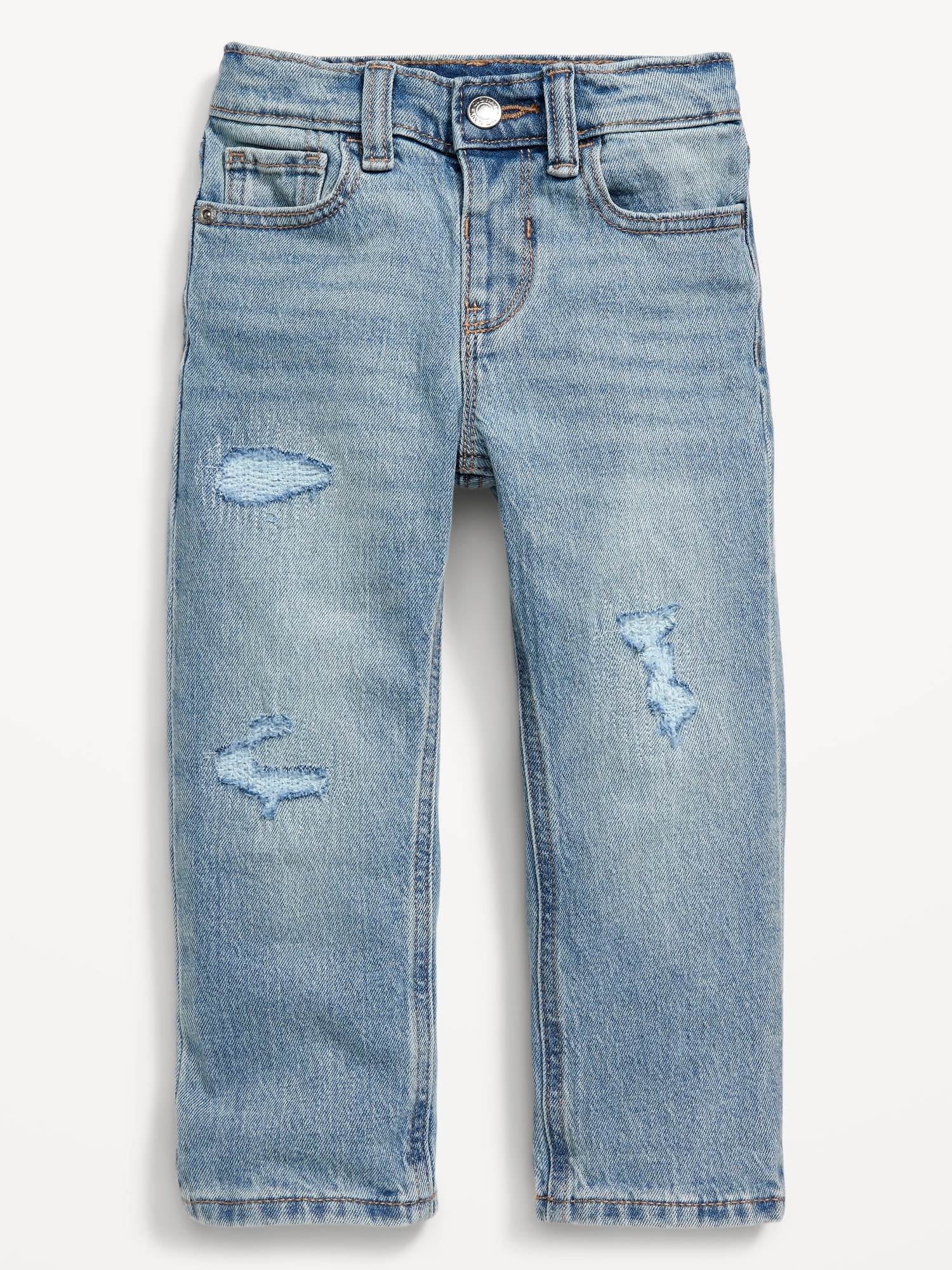 Unisex Loose Ripped Stretch Jeans for Toddler | Old Navy