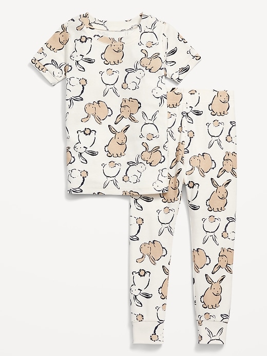 Unisex Printed Snug-Fit Pajama Set for Toddler | Old Navy