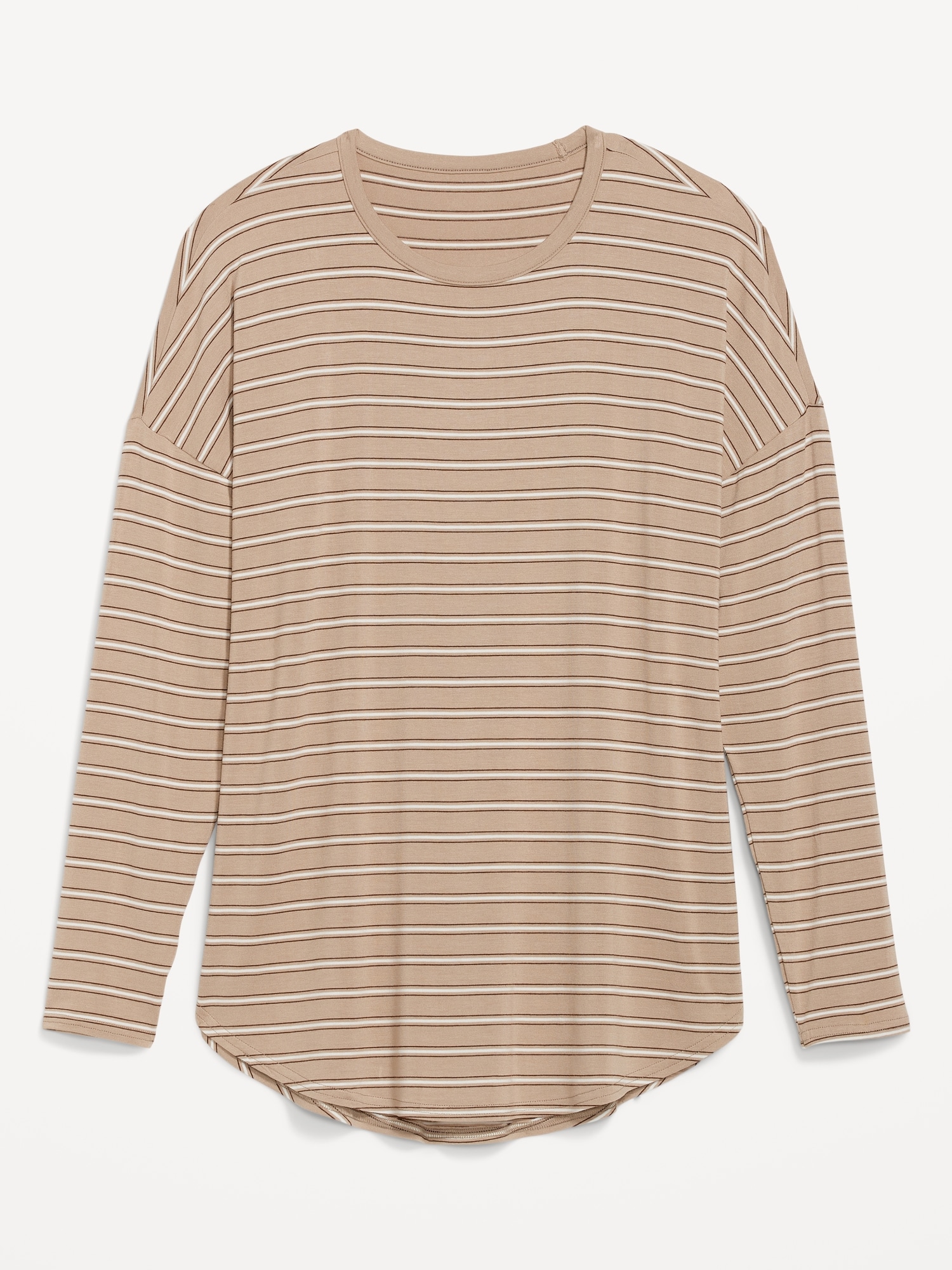Luxe Long-Sleeve Tunic T-Shirt, Old Navy
