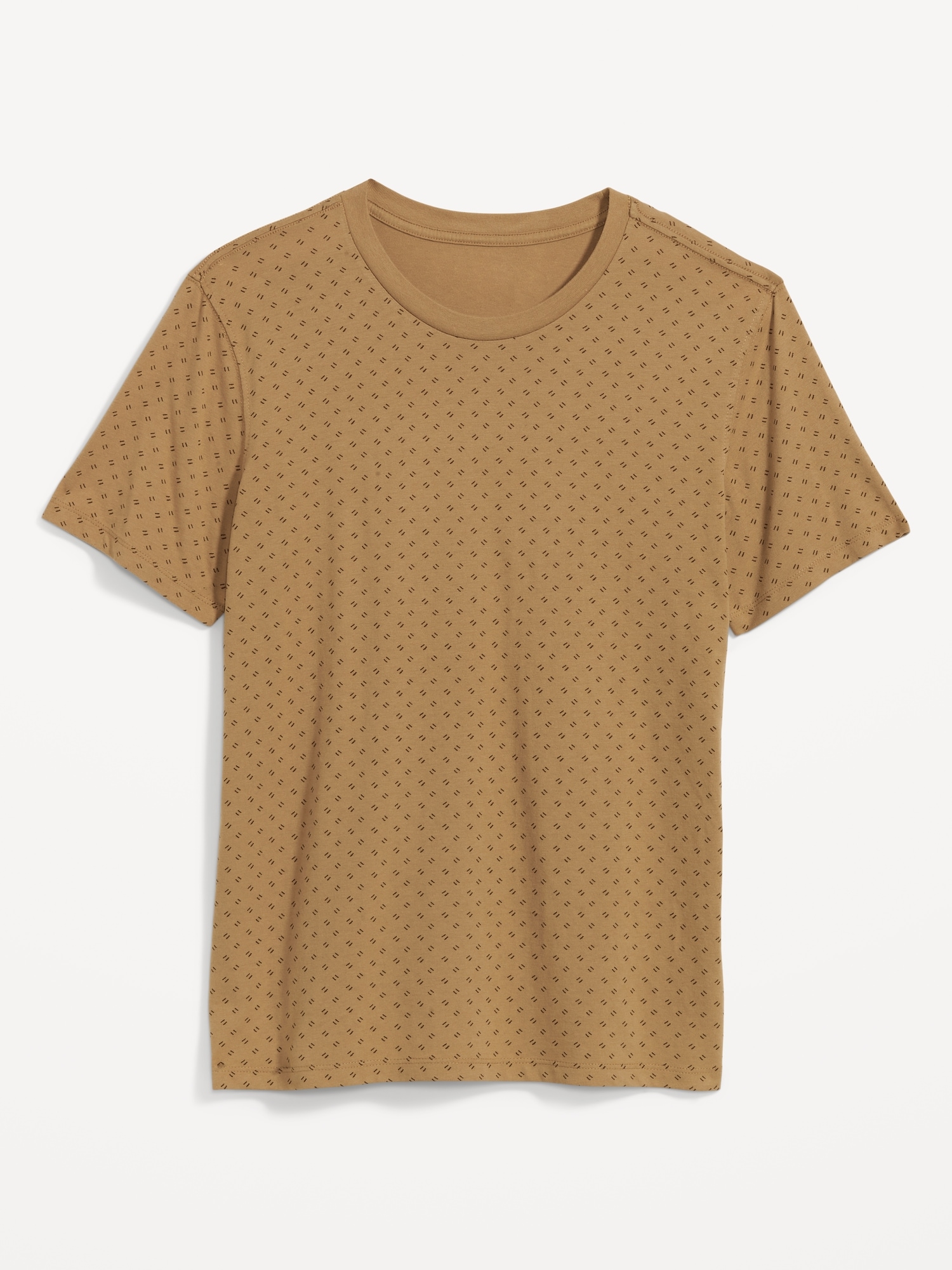 Old Navy Soft-Washed Printed Crew-Neck T-Shirt for Men beige. 1