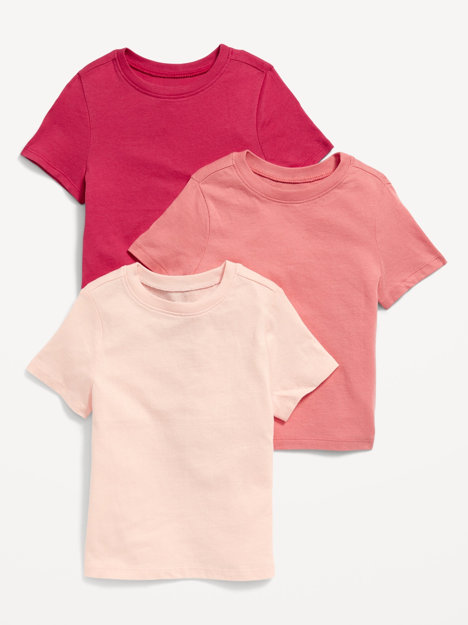 Unisex 3-Pack Short-Sleeve T-Shirt for Toddler | Old Navy