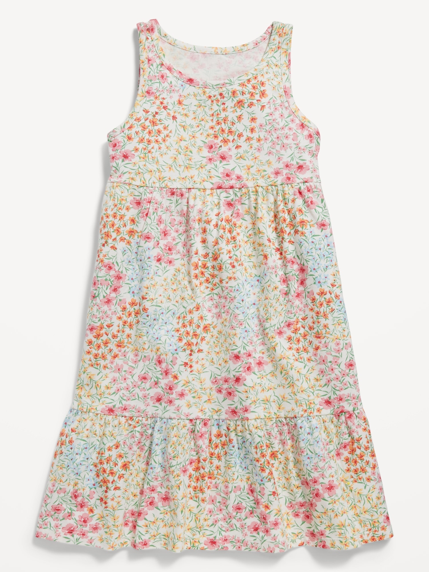 Oldnavy Sleeveless Jersey-Knit Printed Dress for Girls