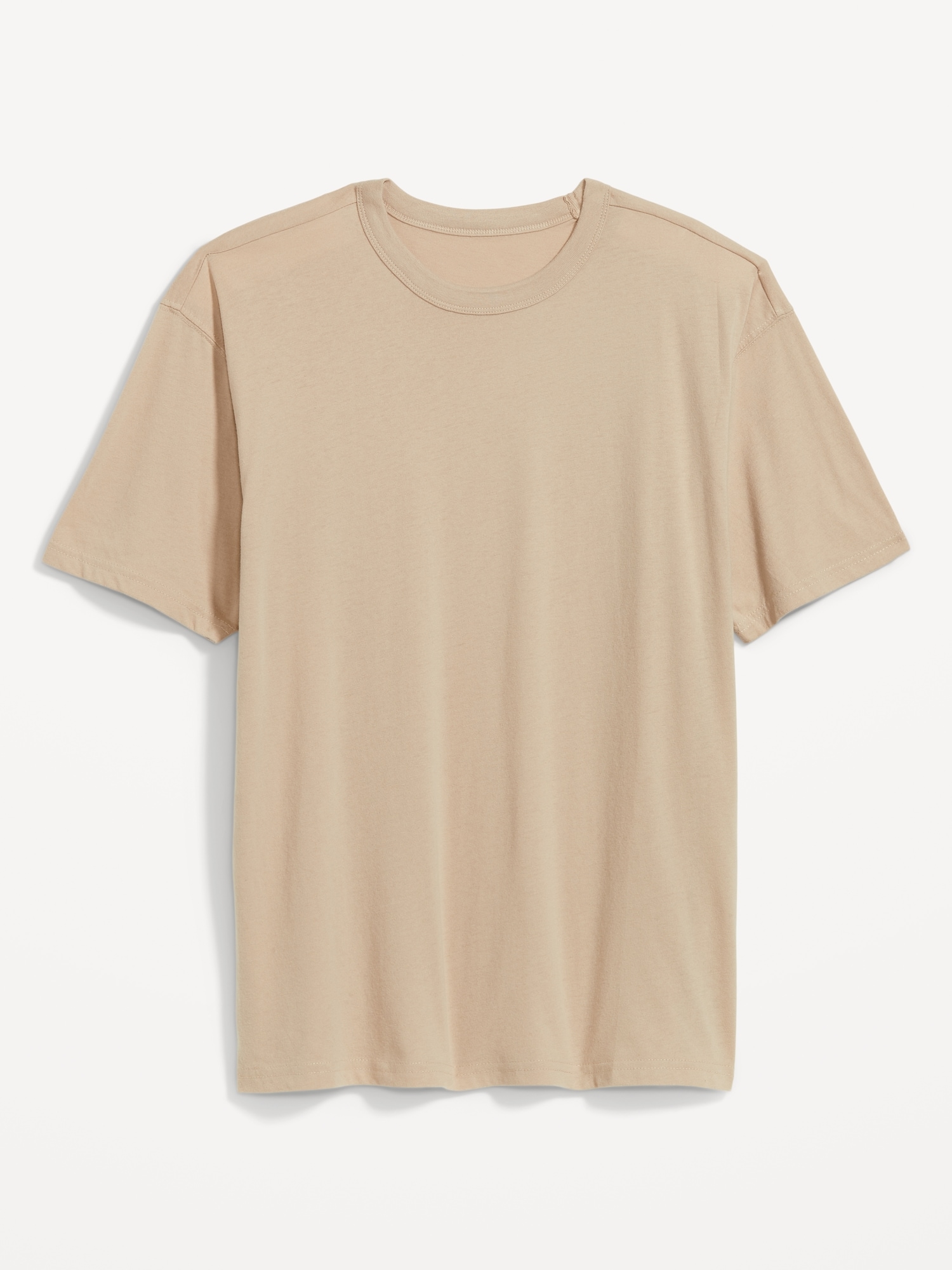 Old Navy Loose-Fit Crew-Neck T-Shirt for Men beige. 1