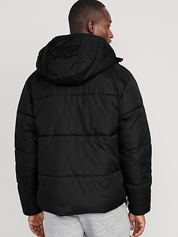 Frost-Free Water-Resistant Hooded Puffer Jacket