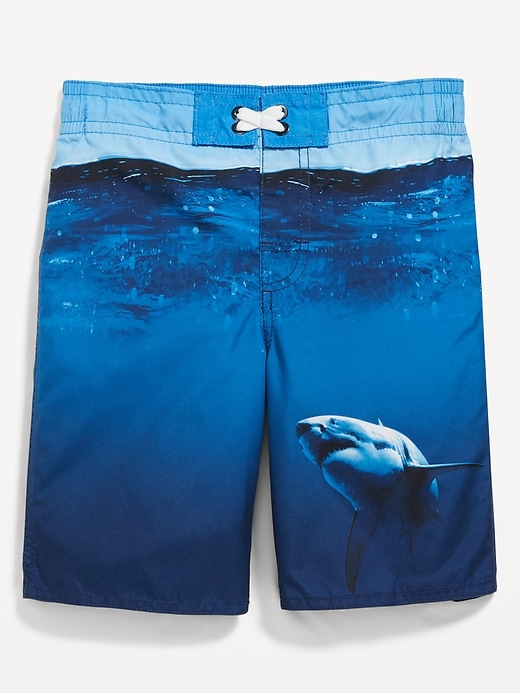 View large product image 1 of 1. Printed Board Shorts for Boys